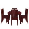 Picture of Barryton Solid Mahogany Wood 8 Piece Dining Room Set
