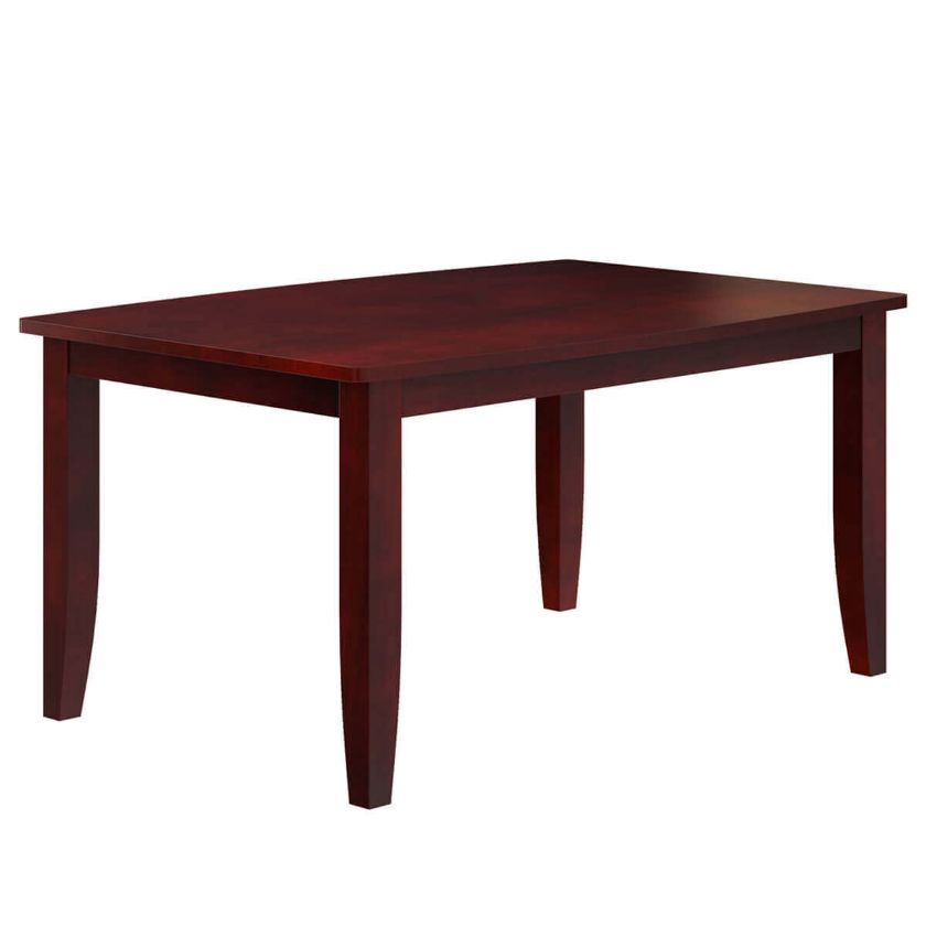 Picture of Barryton Solid Mahogany Wood Rectangular Dining Table
