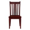 Picture of Barryton Solid Mahogany Wood Wing Back Dining Chair