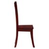 Picture of Barryton Solid Mahogany Wood Wing Back Dining Chair