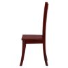 Picture of Barryton Solid Mahogany Wood Wing Back Dining Chair