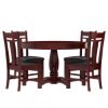Picture of Garcia Mahogany Wood 6 Piece Dining Room Set