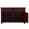 Picture of Garcia Mahogany Wood 6 Piece Dining Room Set