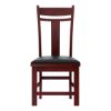 Picture of Garcia Solid Mahogany Wood Upholstered Dining Chair