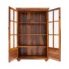 Picture of Askov  Modern Solid Wood Home Office Bookcase with Glass Doors