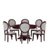 Picture of Aripeka Solid Mahogany Wood 8 Piece Dining Room Set