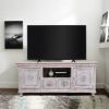 Picture of Titonka Rococo Inspired Reclaimed Wood 2 Drawer TV Media Stand Cabinet