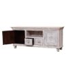 Picture of Titonka Rococo Inspired Reclaimed Wood 2 Drawer TV Media Stand Cabinet