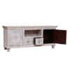 Picture of Titonka Rococo Inspired Reclaimed Wood 2 Drawer TV Media Stand Cabinet