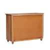 Picture of Hamlin Artistic Asymmetrical Reclaimed Wood 7 Drawer Rustic Dresser