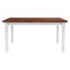 Picture of Proberta Two Tone Solid Wood Rustic Dining Table