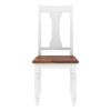 Picture of Proberta Two Tone Solid Wood Rustic Dining Chair