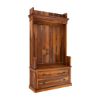 Picture of Titusville Rustic Solid Wood 2 Drawer Hall Tree Bench with Storage