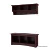 Picture of Westhope 48 inch Solid Wood Entryway Hall Tree with Coat Rack & Bench 