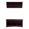 Picture of Westhope 48 inch Solid Wood Entryway Hall Tree with Coat Rack & Bench 