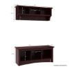 Picture of Westhope 48 inch Solid Wood Entryway Hall Tree with Coat Rack & Bench 