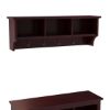 Picture of Westhope 48 inch Solid Wood Entryway Hall Tree with Coat Rack & Bench 