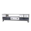 Picture of Arona Rustic Reclaimed Wood 6 Drawer Media Console Cabinet
