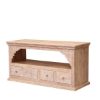 Picture of Stotfold Shabby Chic Reclaimed Wood 4 Drawer Media Tv Stand
