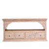 Picture of Stotfold Shabby Chic Reclaimed Wood 4 Drawer Media Tv Stand