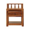 Picture of Laspor Rustic Solid Wood 1 Drawer Nightstand