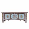 Picture of Worley Reclaimed Wood Brass Accent Traditional Rustic Storage Trunk