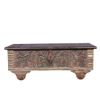 Picture of Talence Reclaimed Wood Hand Carved Antique Coffee Table Trunk