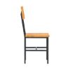 Picture of Karval Rustic Solid Wood Industrial Dining Chair