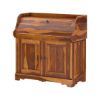 Picture of Canistota Rustic Solid Wood Drop Front Home Office Secretary Desk