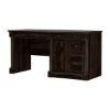 Picture of Perrinton Rustic Solid Wood Home Office Computer Desk w Drawers