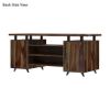 Picture of Hondah Solid Wood 70 Inch Modern Dual Sided Storage Executive Desk 