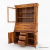 Picture of Weldona Solid Wood Secretary Desk with Hutch
