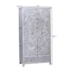 Picture of Tipton Hand Carved Solid Wood Rustic Grey Armoire
