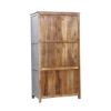 Picture of Tipton Hand Carved Solid Wood Rustic Grey Armoire