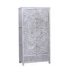 Picture of Tipton Hand Carved Solid Wood Rustic Grey Armoire