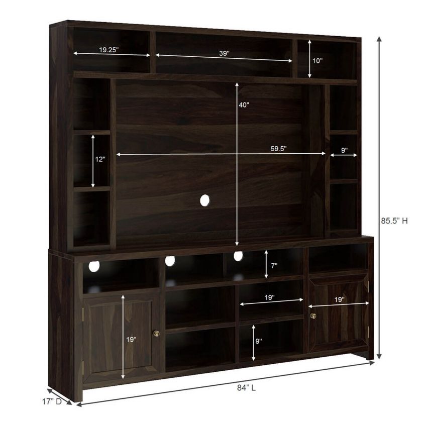 Santa Rosa Tv Media Entertainment Center For TVs Up To 60