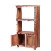 Picture of Hartford Reclaimed Wood Bookcase with File Cabinet At Bottom