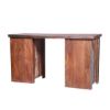 Picture of Ojai Rustic Reclaimed Wood Writing Desk with Drawers