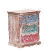 Picture of Alamance Handcrafted Reclaimed Wood 3 Drawer Nightstand