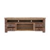 Picture of Britain Handcrafted Rustic Teak Wood 5 Piece Living Room Set