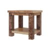 Picture of Britain Handcrafted Rustic Teak Wood 5 Piece Living Room Set