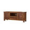 Picture of Terrarum Rustic Solid Wood TV Stand Media Console