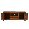 Picture of Terrarum Rustic Solid Wood TV Stand Media Console