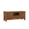 Picture of Terrarum Rustic Solid Wood TV Stand Media Console