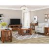 Picture of Jeddito Mission Rustic Solid Wood 5 Piece Living Room Set
