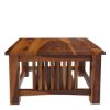 Picture of Jeddito Mission Rustic Solid Wood 5 Piece Living Room Set
