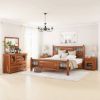 Picture of San Francisco Solid Wood 5 Piece Bedroom Set