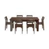 Picture of Modern Sierra Rustic Solid Wood Dining Table Set For 6