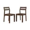 Picture of Modern Sierra Rustic Solid Wood Dining Table Set For 6
