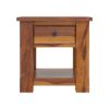 Picture of Laredo Two Tier Solid Wood Nightstand With Drawer